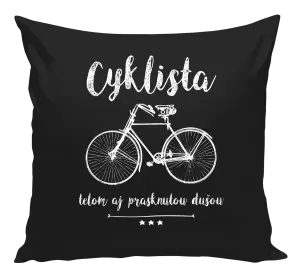 Vankúš Cyklista telom aj prasknutou dušou