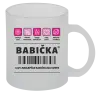 Hrnček Čiarový kód - babička 
