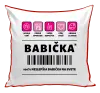 Vankúš Čiarový kód - babička 
