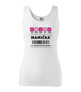Dámske tielko Čiarový kód - mamička