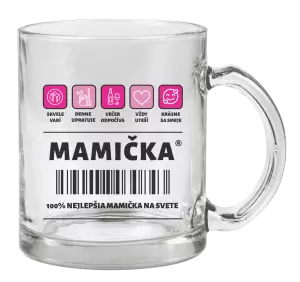 Hrnček Čiarový kód - mamička