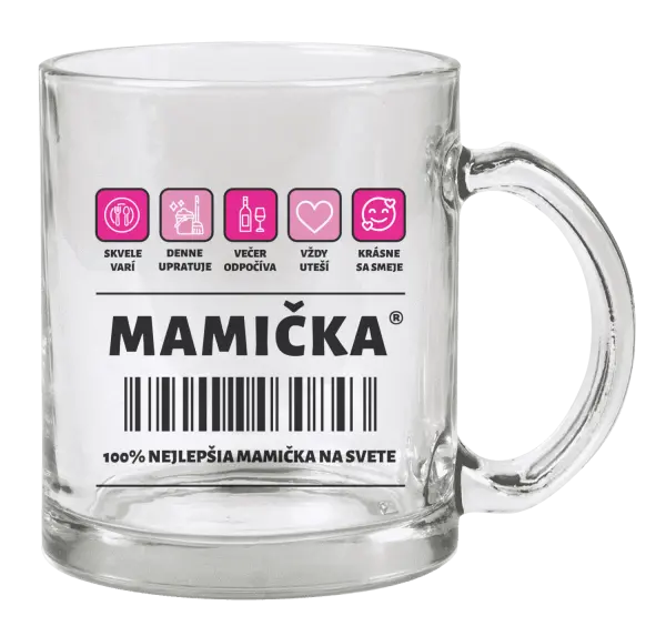 Hrnček Čiarový kód - mamička