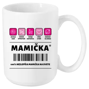 Hrnček Čiarový kód - mamička
