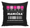 Vankúš Čiarový kód - mamička