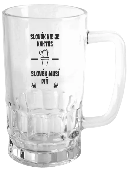 Polliter Slovák nie je kaktus, Slovák musí piť