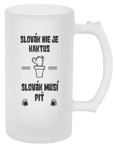 Polliter Slovák nie je kaktus, Slovák musí piť