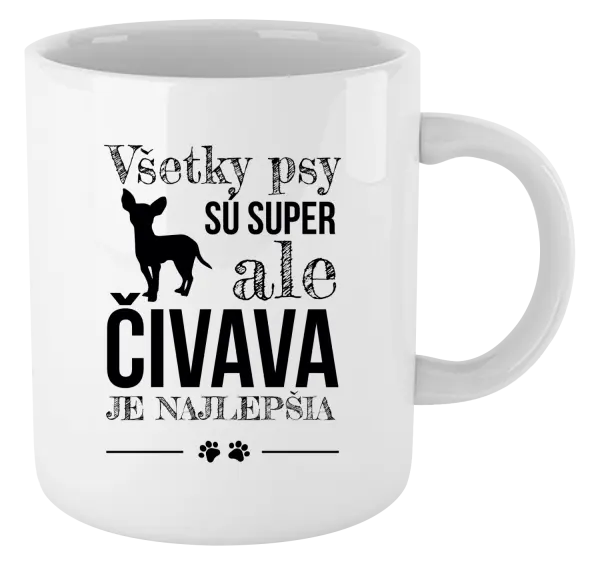 Hrnček Čivava je najlepšia