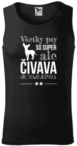 Pánske tielko Čivava je najlepšia