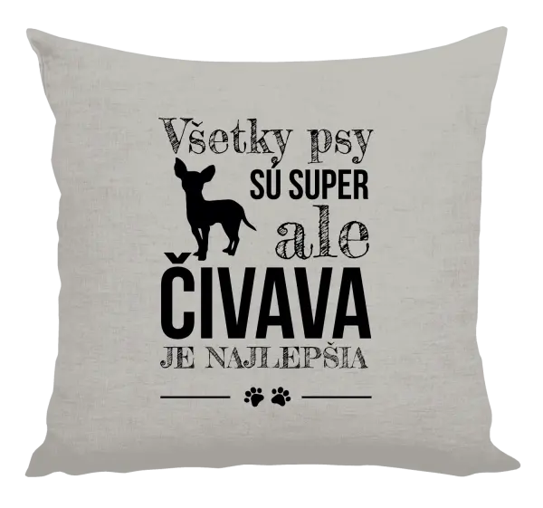Vankúš Čivava je najlepšia