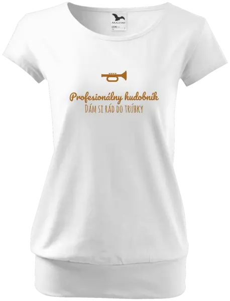 Dámske tričko Dám si rád do trúbky