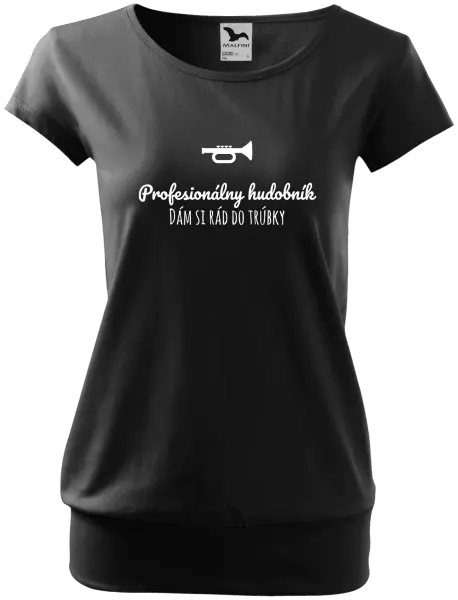 Dámske tričko Dám si rád do trúbky
