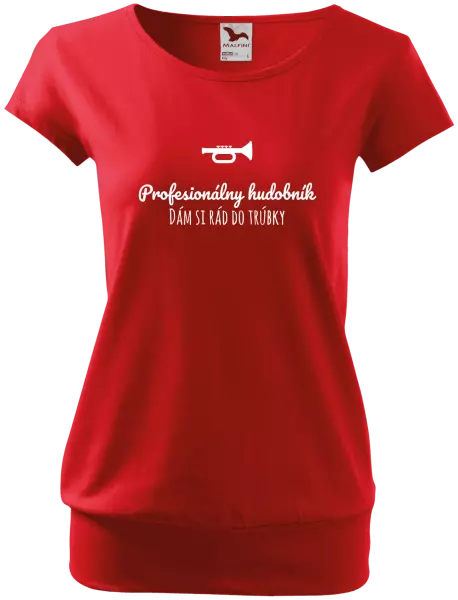 Dámske tričko Dám si rád do trúbky