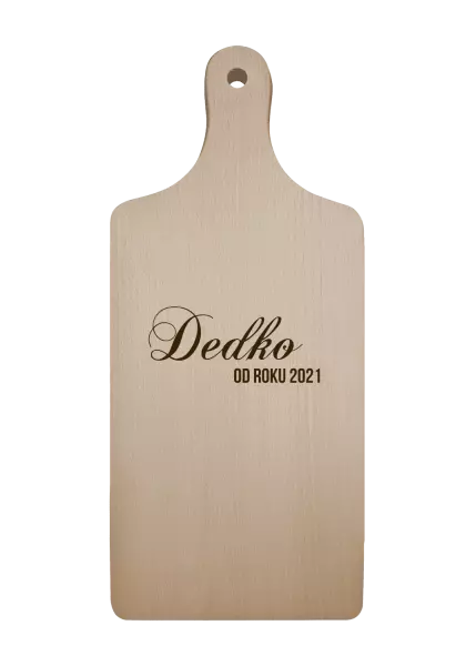 Doštička Dedko od roku 