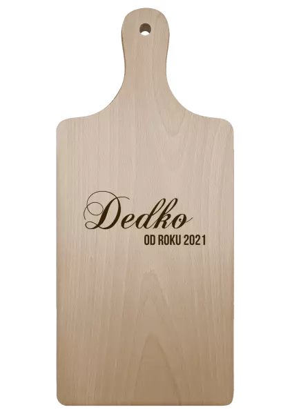 Doštička Dedko od roku 