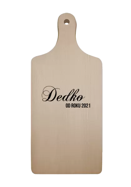 Doštička Dedko od roku 