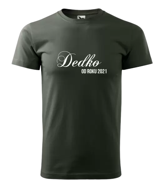 Pánske tričko Dedko od roku 