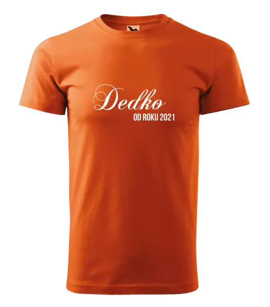 Pánske tričko Dedko od roku 