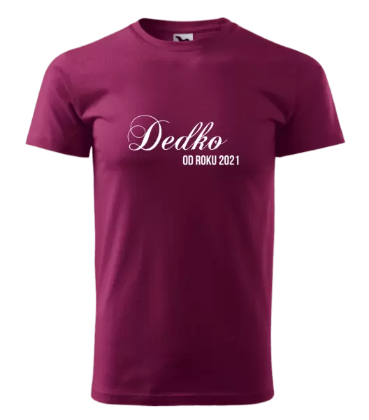 Pánske tričko Dedko od roku 