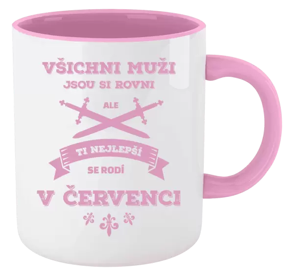 Hrnek Všichni muži jsou si rovni. Ti nejlepší se rodí v ...