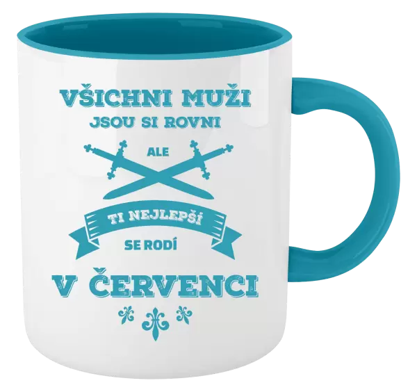 Hrnek Všichni muži jsou si rovni. Ti nejlepší se rodí v ...