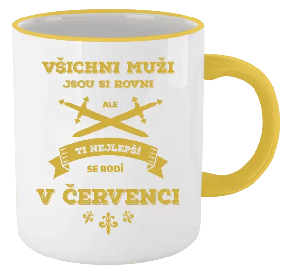 Hrnek Všichni muži jsou si rovni. Ti nejlepší se rodí v ...