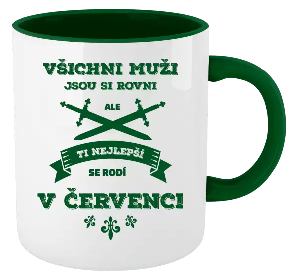 Hrnek Všichni muži jsou si rovni. Ti nejlepší se rodí v ...