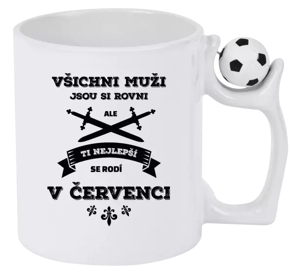 Hrnek Všichni muži jsou si rovni. Ti nejlepší se rodí v ...