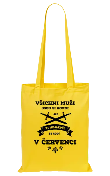Látková taška Všichni muži jsou si rovni. Ti nejlepší se rodí v ...