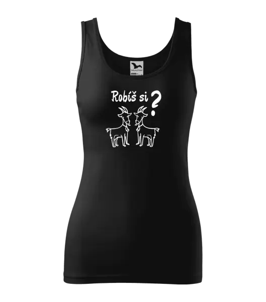 Dámske tielko Robíš si kozy? 