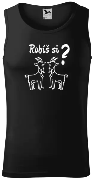 Pánske tielko Robíš si kozy? 