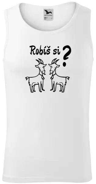 Pánske tielko Robíš si kozy? 