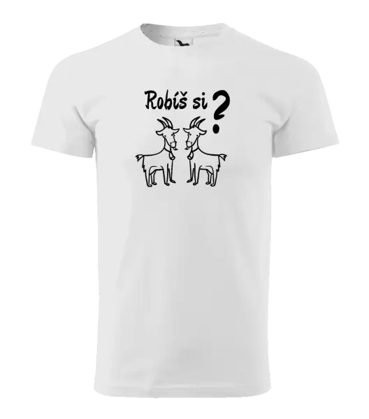 Pánske tričko Robíš si kozy? 