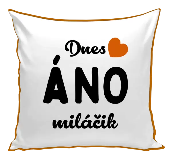 Vankúš Dnes ÁNO miláčik
