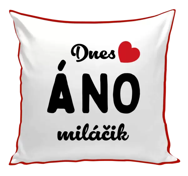 Vankúš Dnes ÁNO miláčik