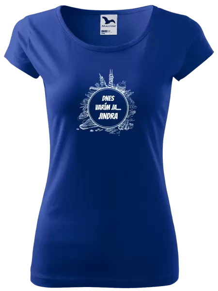 Dámske tričko Dnes varím ja... meno 