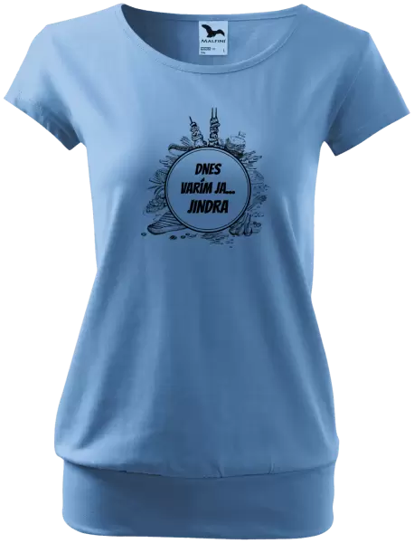 Dámske tričko Dnes varím ja... meno 