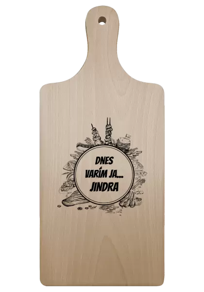Doštička Dnes varím ja... meno 