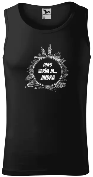 Pánske tielko Dnes varím ja... meno 