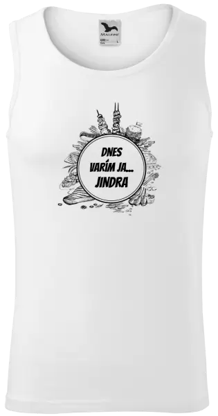 Pánske tielko Dnes varím ja... meno 