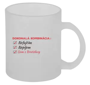 Hrnček Dokonalá kombinácia - nefajčím, nepijem, som z... 