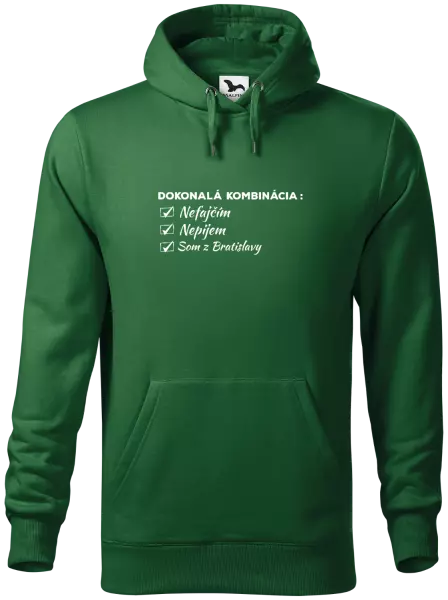Pánska mikina Dokonalá kombinácia - nefajčím, nepijem, som z... 