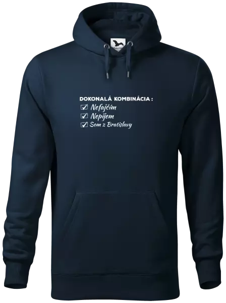Pánska mikina Dokonalá kombinácia - nefajčím, nepijem, som z... 