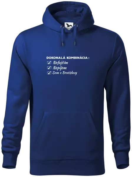 Pánska mikina Dokonalá kombinácia - nefajčím, nepijem, som z... 
