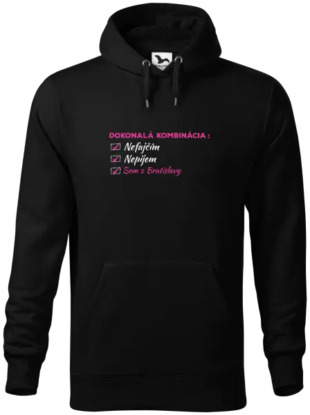 Pánska mikina Dokonalá kombinácia - nefajčím, nepijem, som z... 