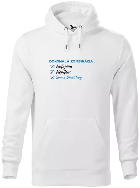 Pánska mikina Dokonalá kombinácia - nefajčím, nepijem, som z... 