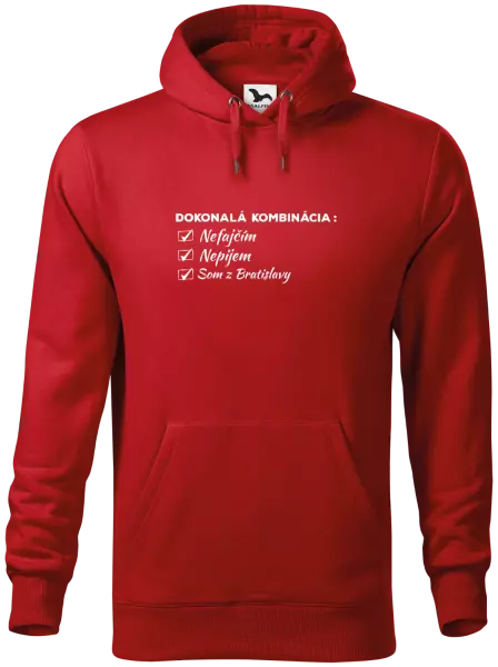 Pánska mikina Dokonalá kombinácia - nefajčím, nepijem, som z... 