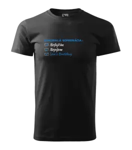 Pánske tričko Dokonalá kombinácia - nefajčím, nepijem, som z... 