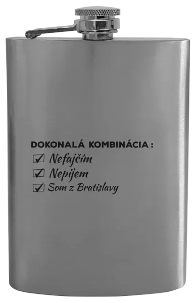 Ploskačka Dokonalá kombinácia - nefajčím, nepijem, som z... 