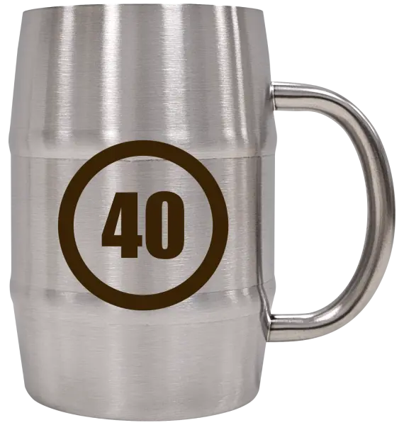 Nerezový chladicí půllitr Značka