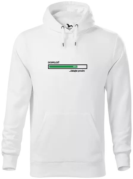 Pánska mikina Dospelosť - čakejte prosím